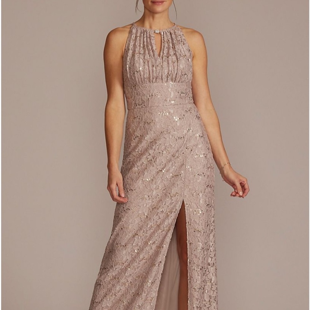 Elegant evening gown wore one time